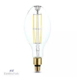   V-TAC 24W E27 hideg fehér filament LED égő 160 Lm/W - SKU 2817