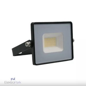 V-TAC E-széria LED reflektor 20W természetes fehér, fekete házzal - SKU 215947