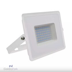   V-TAC E-széria LED reflektor 50W természetes fehér, fehér házzal - SKU 215962