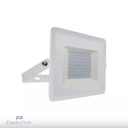   V-TAC E-széria LED reflektor 100W hideg fehér, fehér házzal - SKU 215969