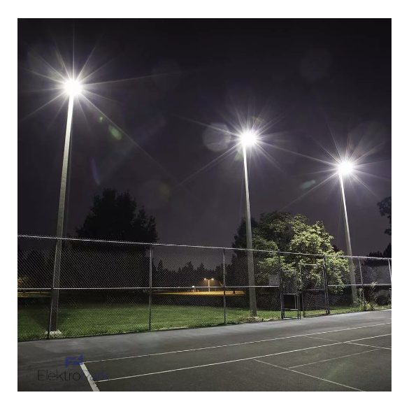 V-TAC PRO SHP 500W LED reflektor, 135 Lm/W, 1 méter kábel, hideg fehér - SKU 23617